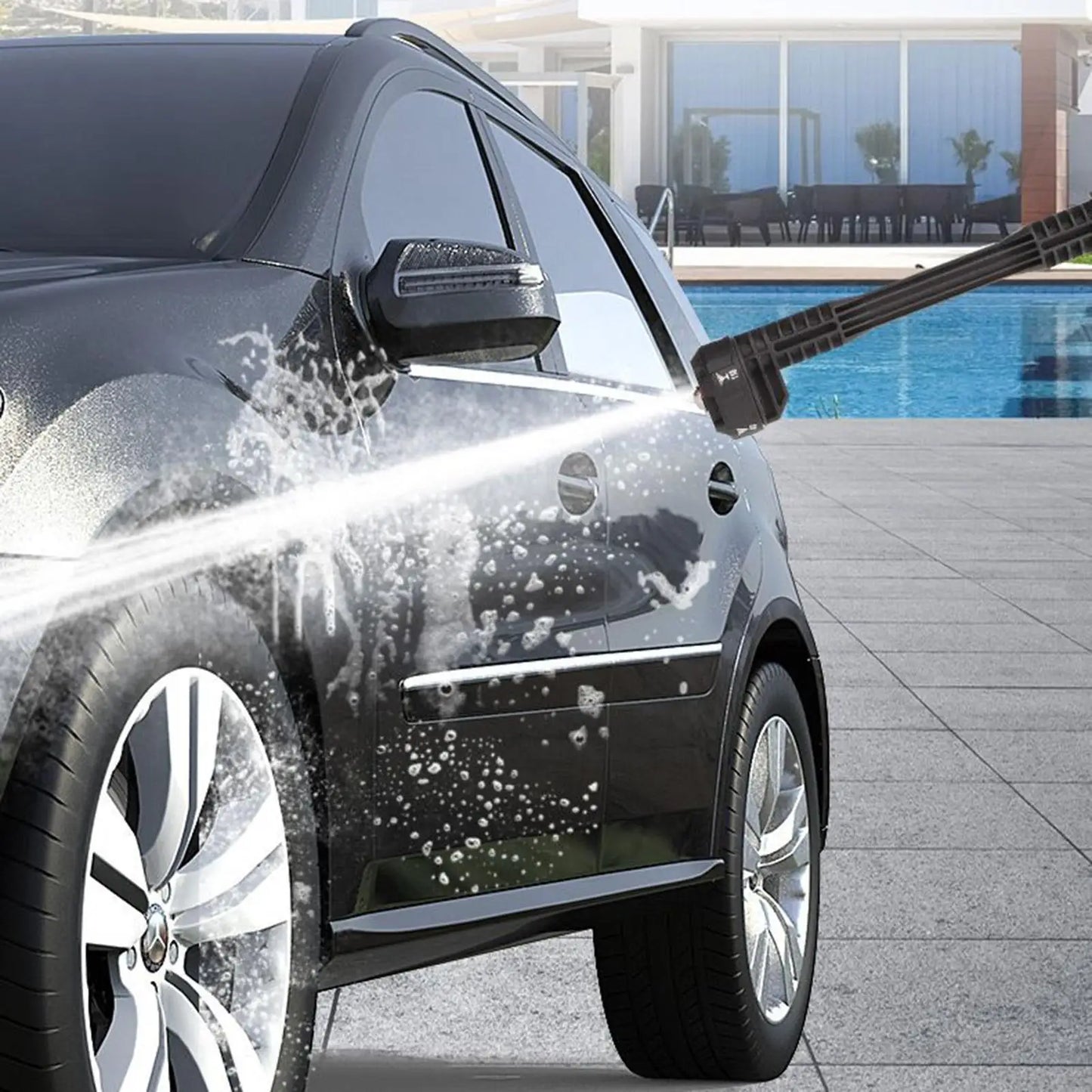 Cordless Pressure Washer - Remote Water Source
