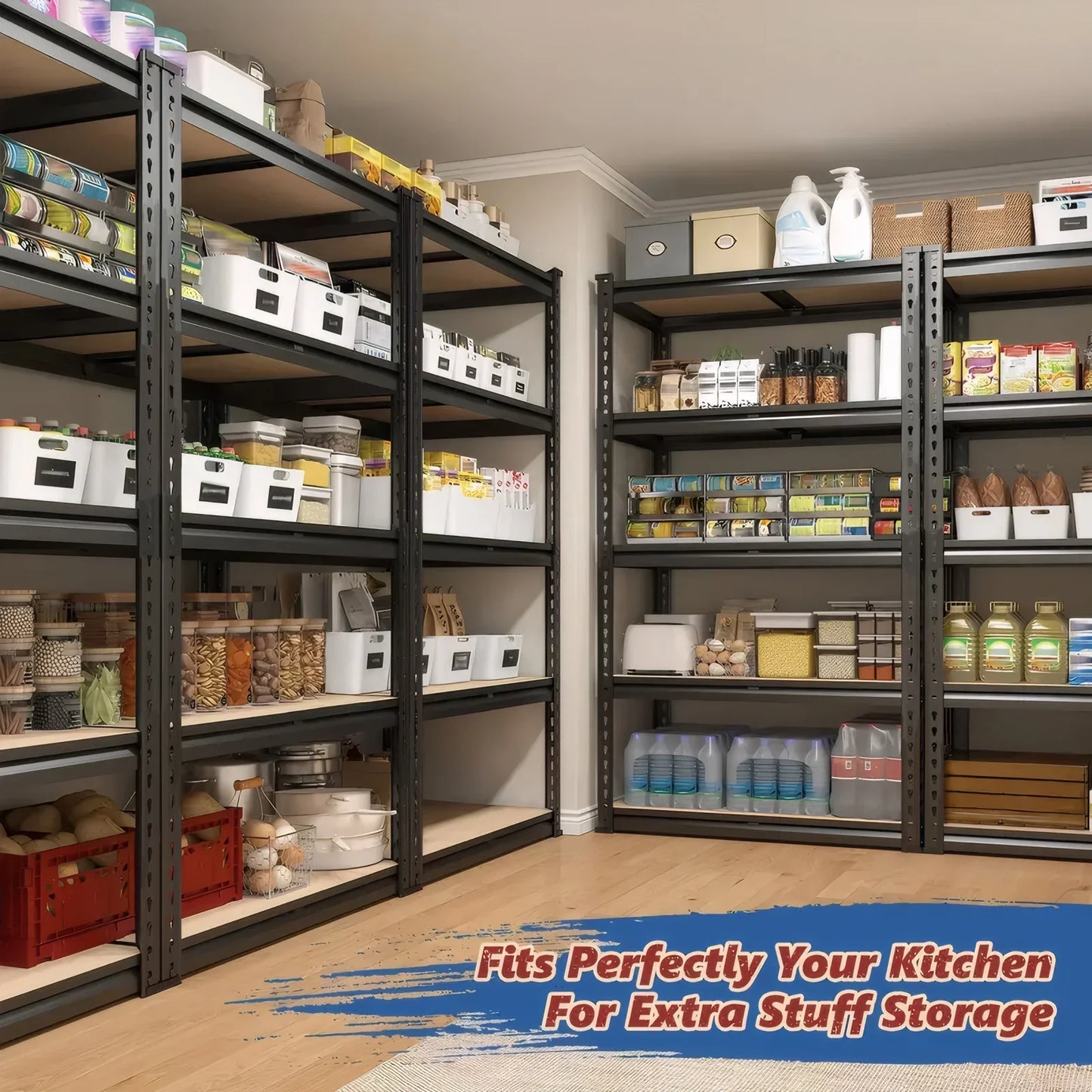 Garage Shelving Storage Shelves 72"/60"H