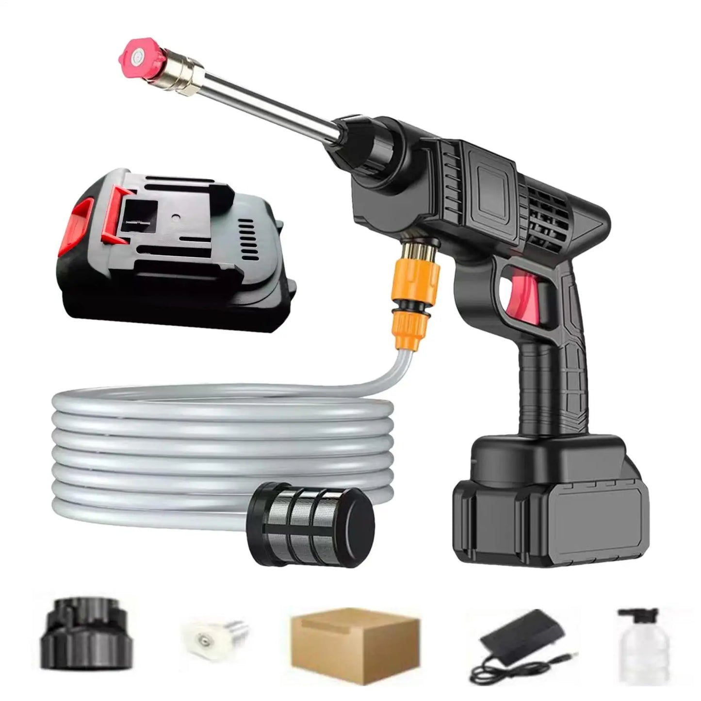 Cordless Pressure Washer - Remote Water Source