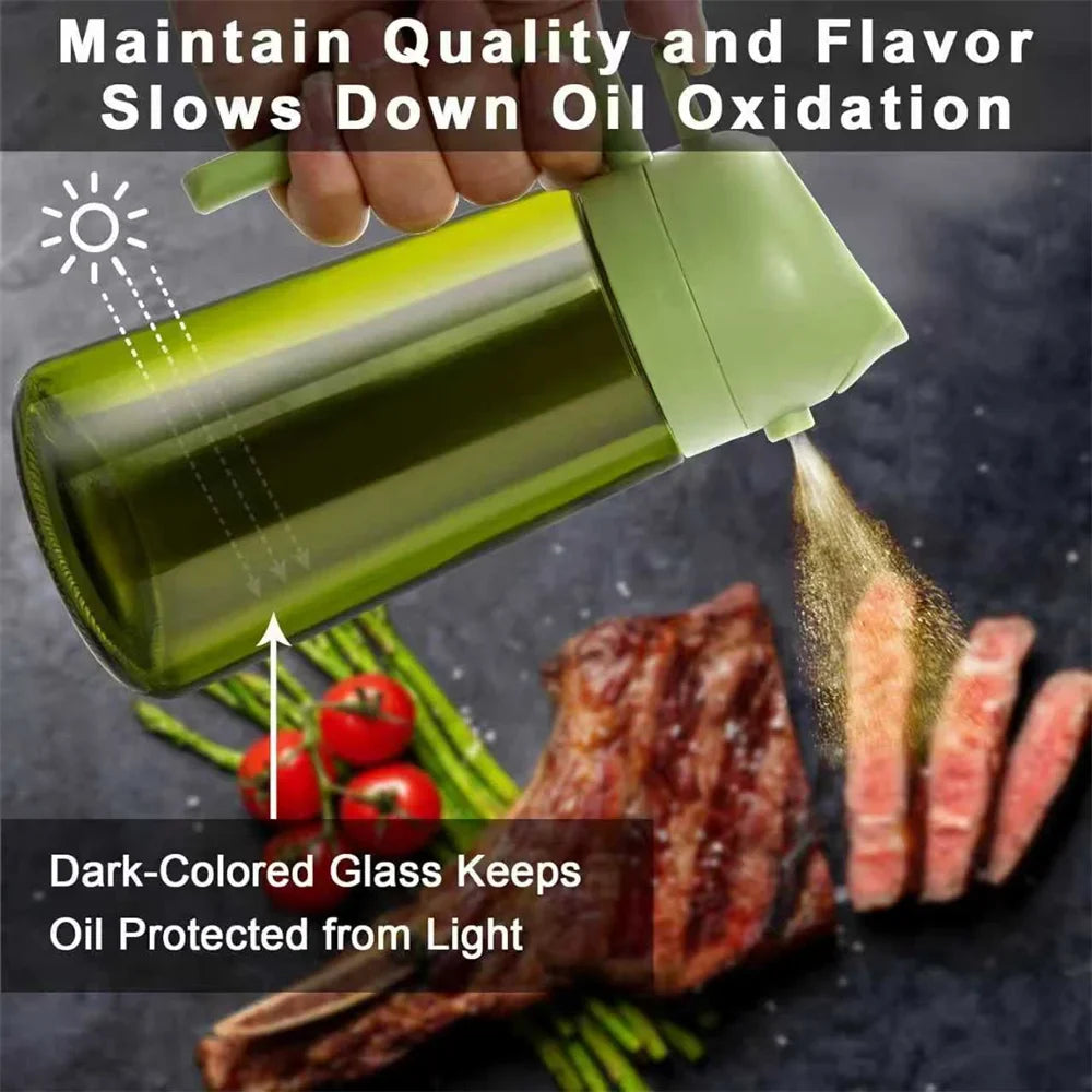Olive Oil Dispenser 2 in 1- Spray & Pour