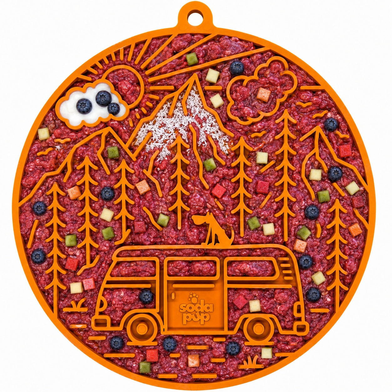 Camp eMat - Enrichment Lick Mat For Dogs and Cats