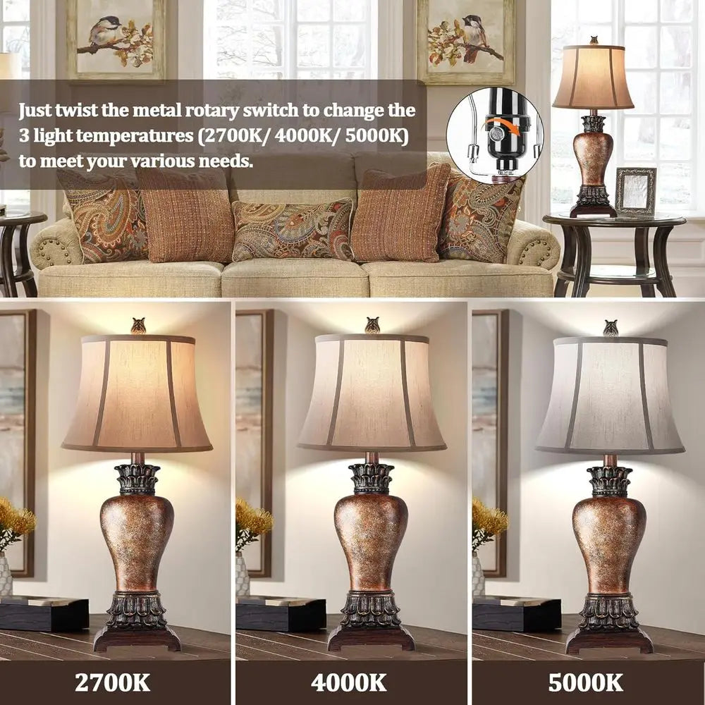 Rustic Tall Armhouse Table Lamps