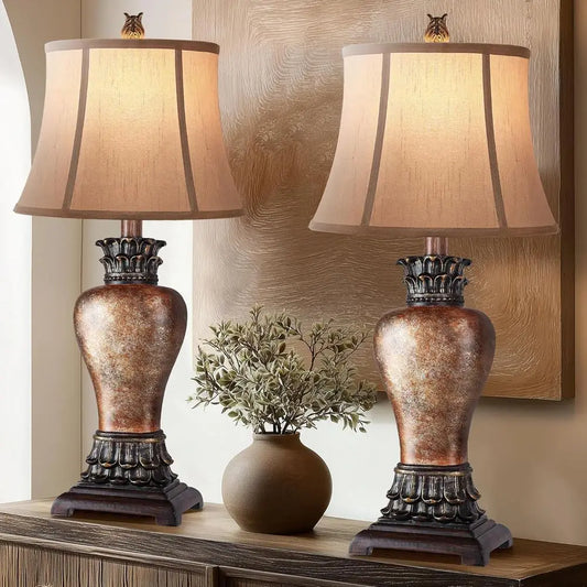 Rustic Tall Armhouse Table Lamps