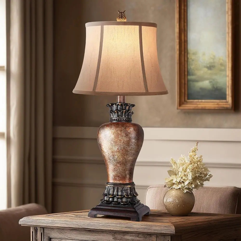 Rustic Tall Armhouse Table Lamps