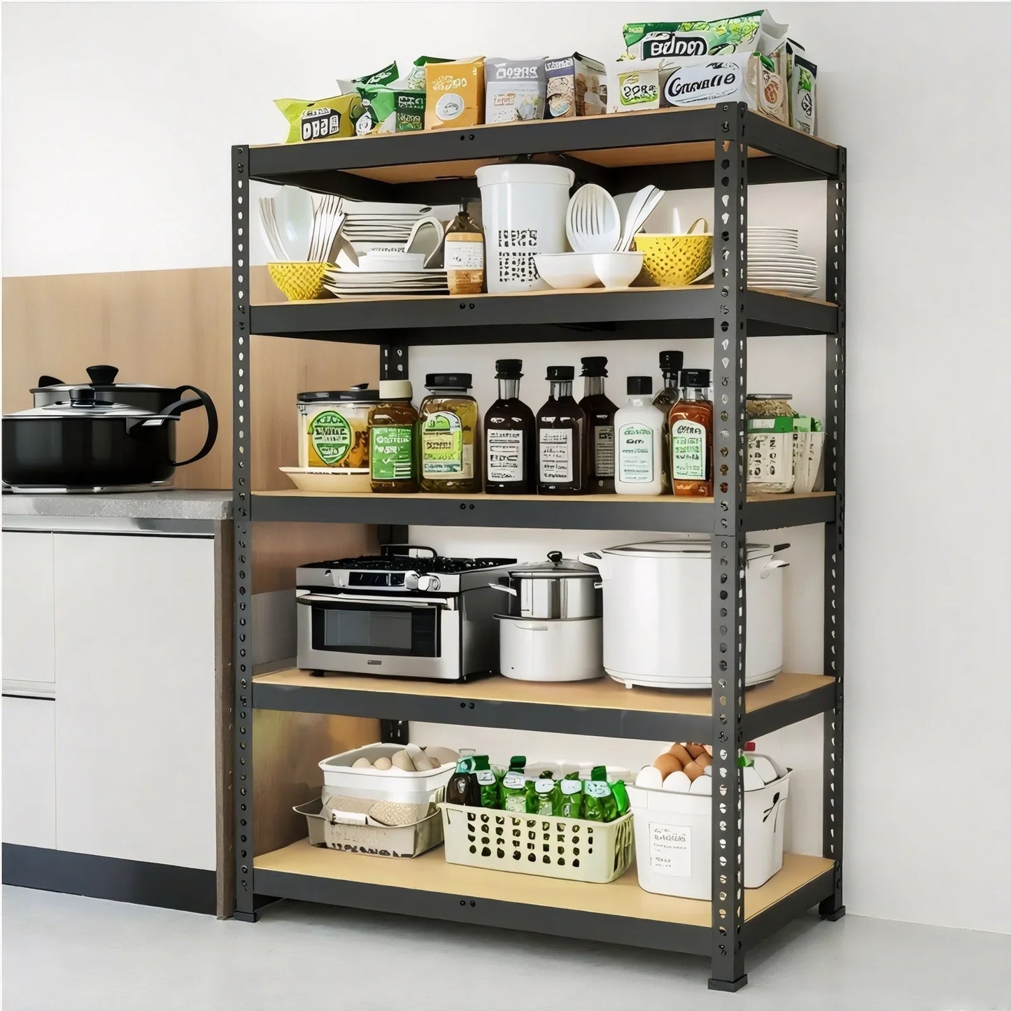 Garage Shelving Storage Shelves 72"/60"H