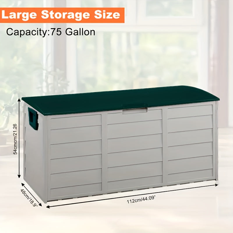 Heavy-Duty Outdoor Deck Box – Waterproof Patio Storage Box