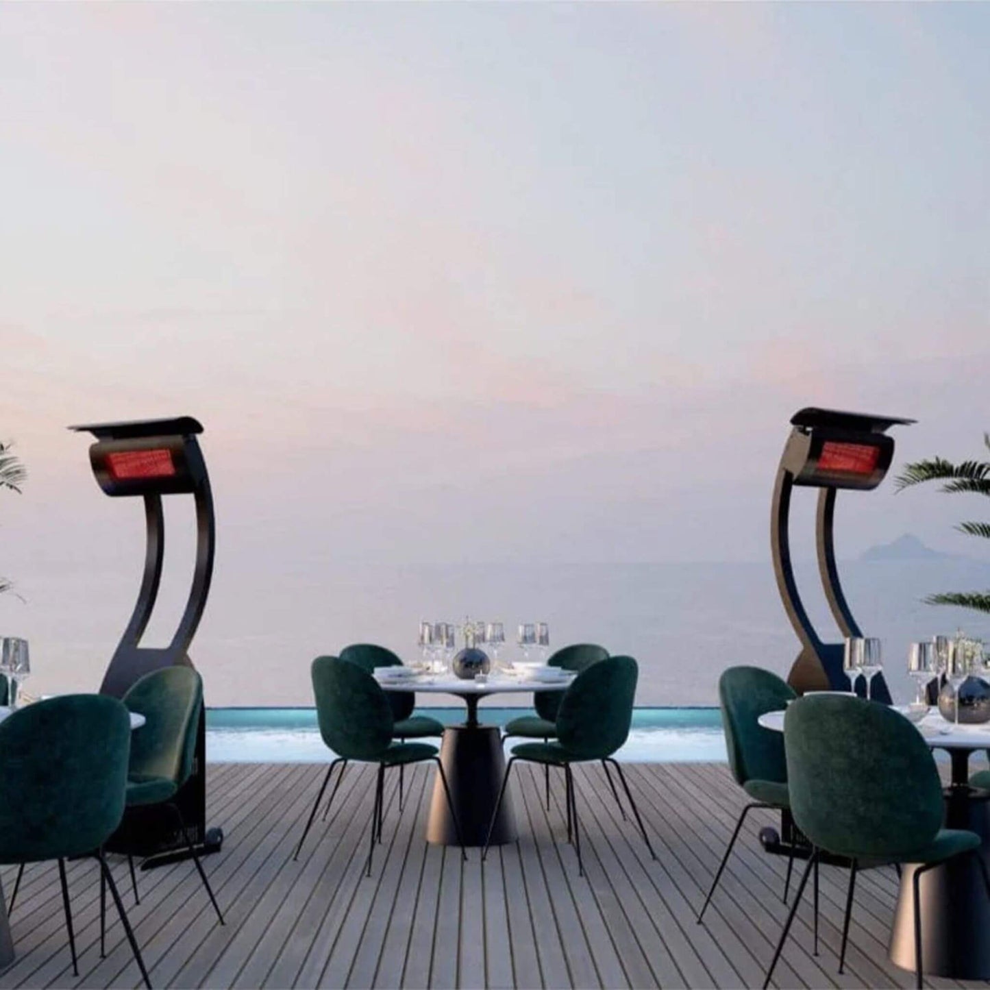 Propane Gas Freestanding Portable Patio Heater