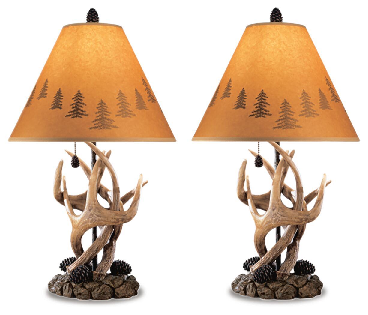 Antler Table Lamp (Set of 2)