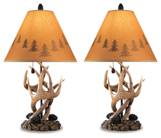 Antler Table Lamp (Set of 2)