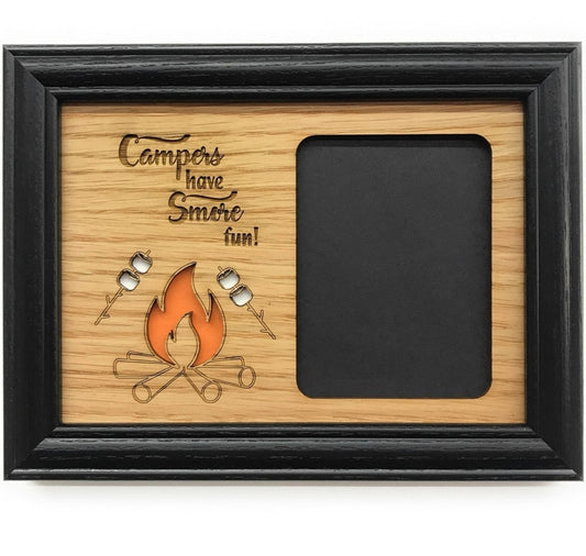 Campers Have Smore Fun Picture Frame