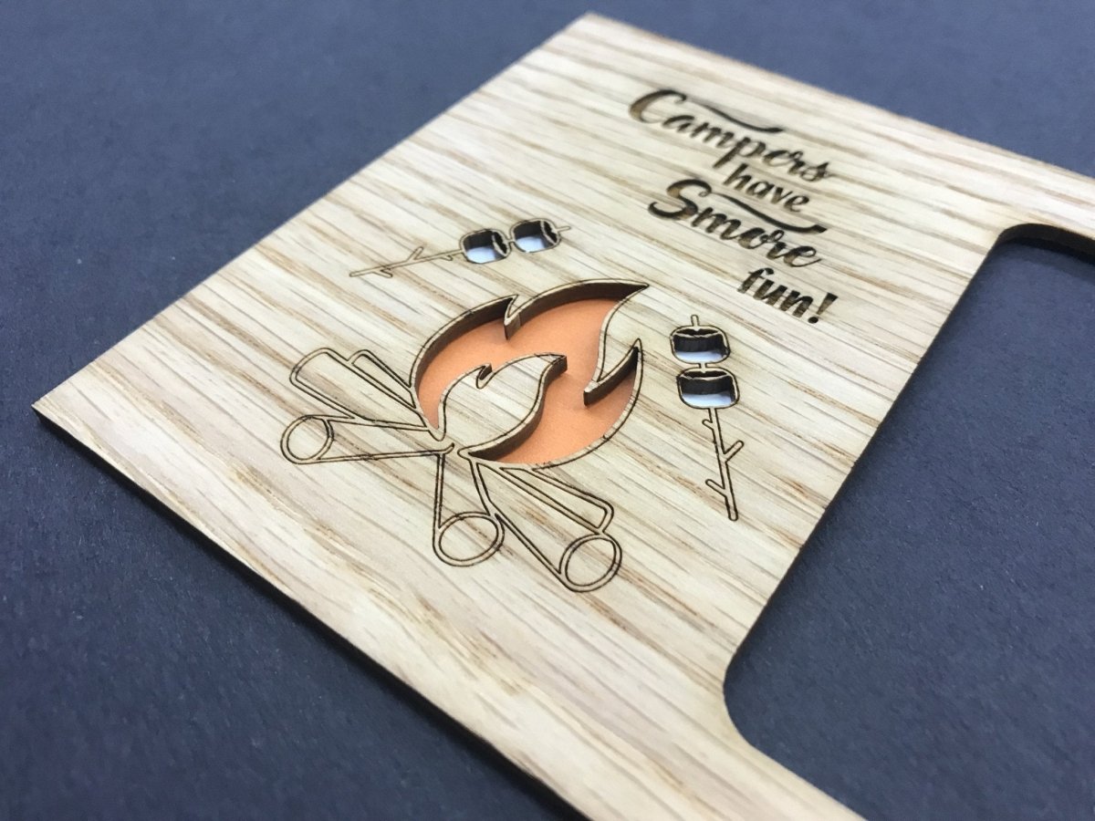 Campers Have Smore Fun Picture Frame