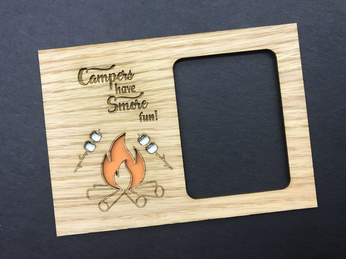 Campers Have Smore Fun Picture Frame