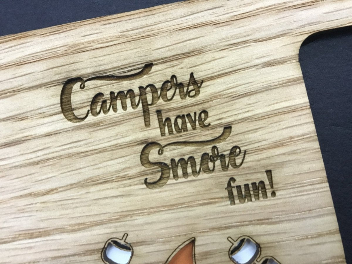 Campers Have Smore Fun Picture Frame