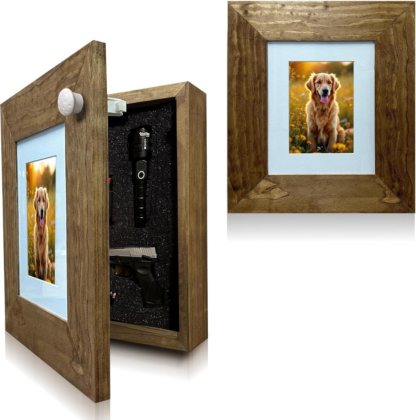 Hidden Gun/Valuables Safe Picture Frame