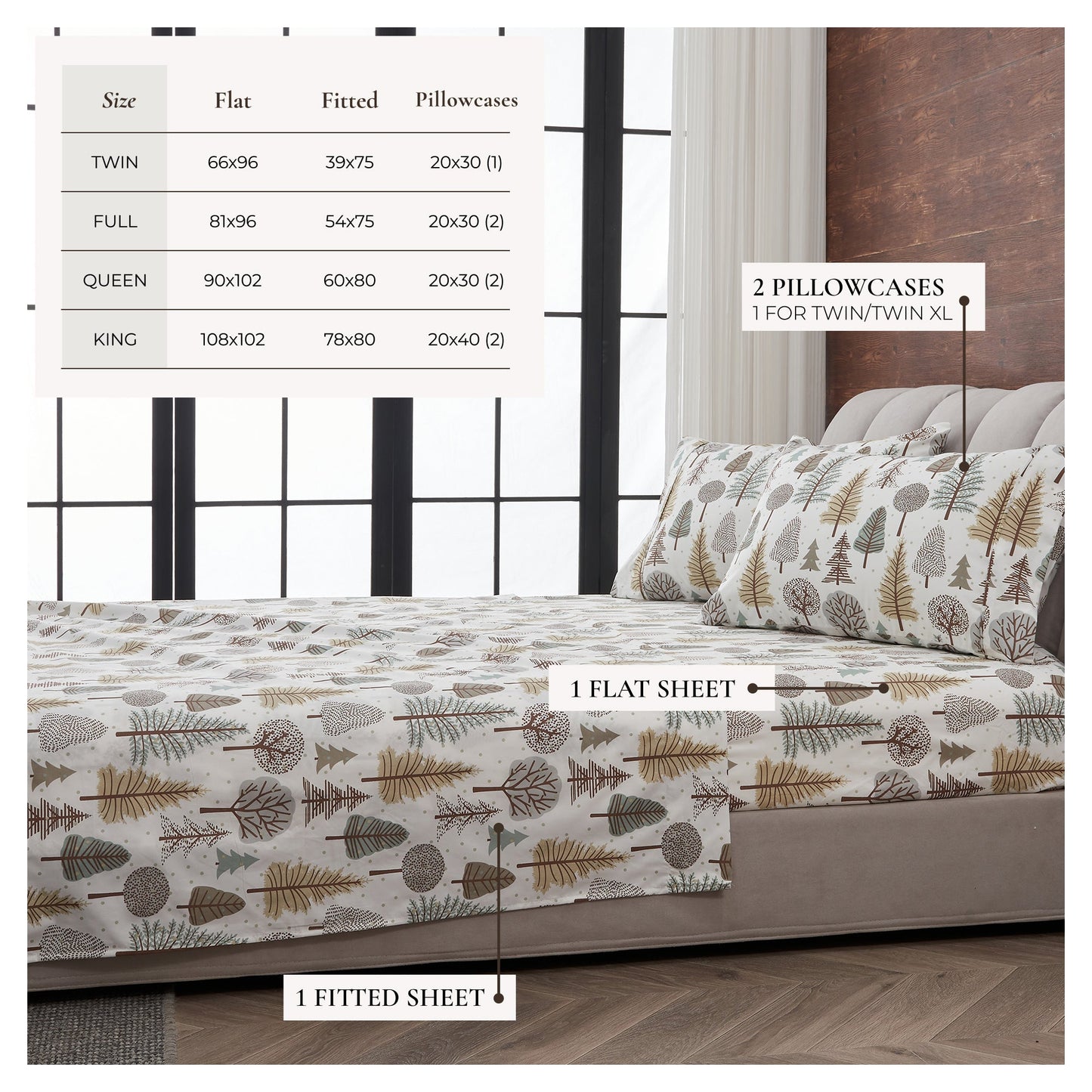Lodge Printed Sheet Set