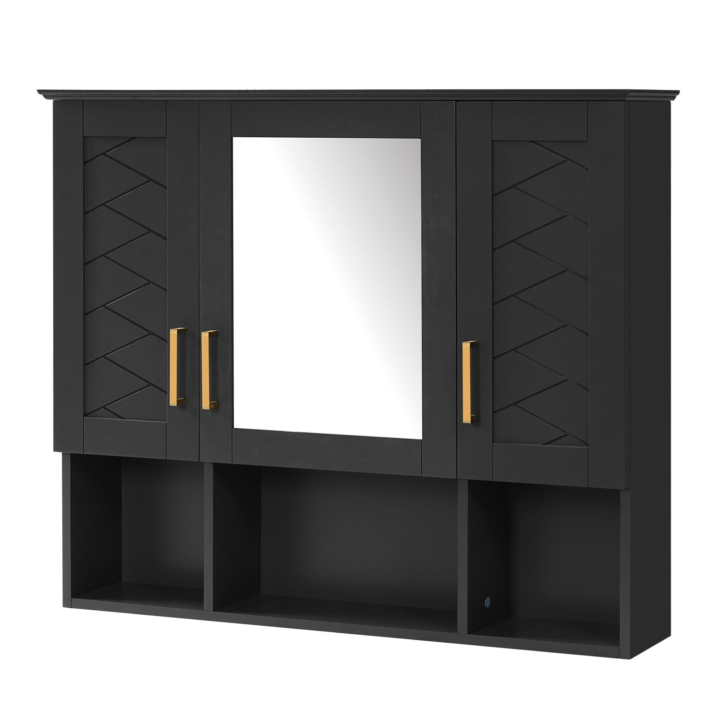 Modern Wall Mounted Medicine Cabinet With Mirror
