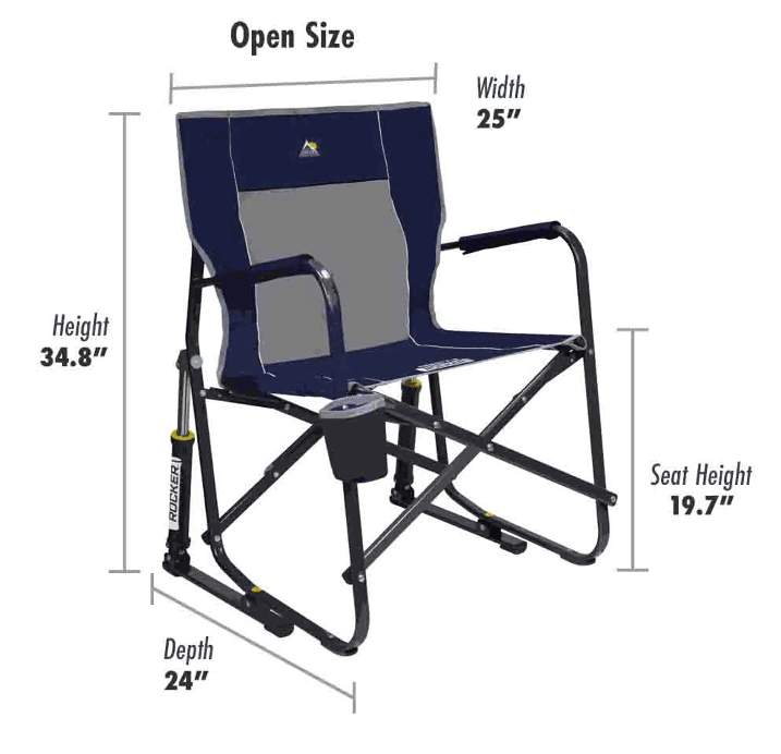 Freestyle Rocker Portable Rocking Chair