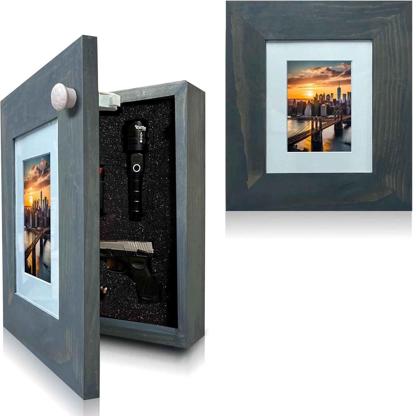 Hidden Gun/Valuables Safe Picture Frame