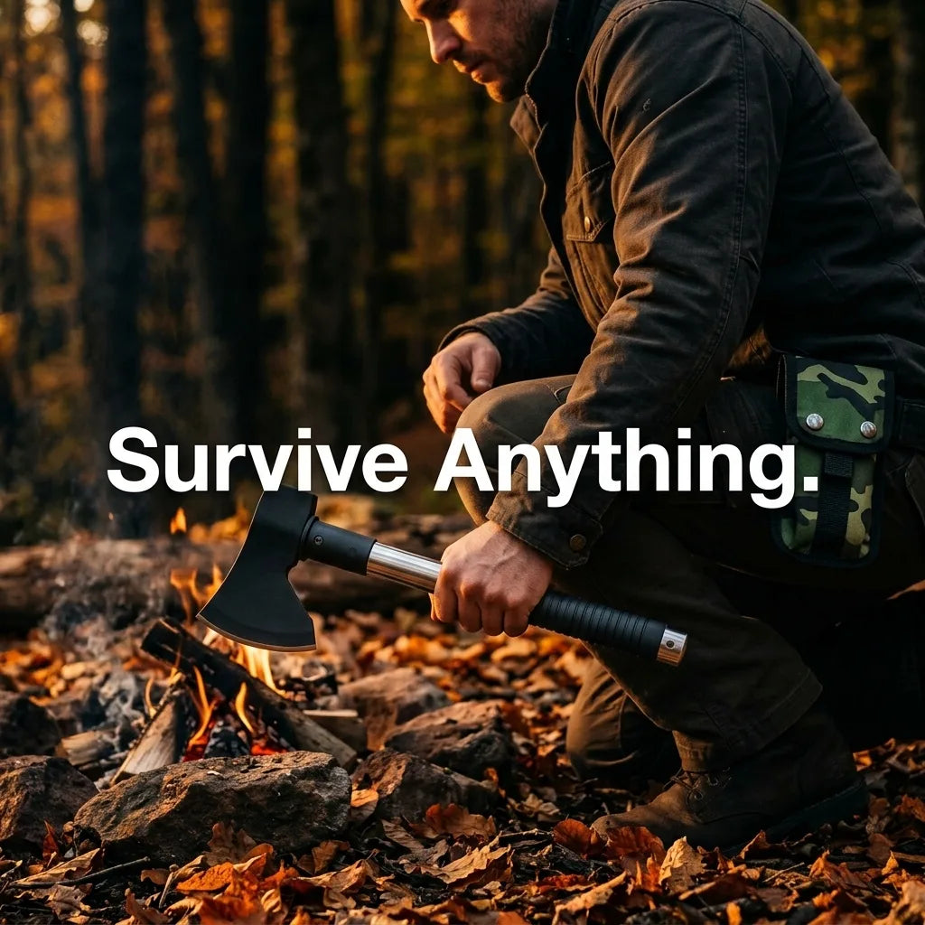 6-In-1 Multi Tool Survival Kit