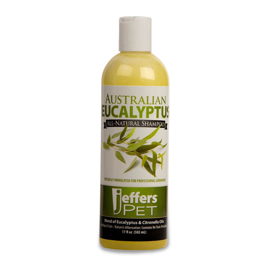 Eucalyptus All-Natural Dog Shampoo - Repelling Fleas, Ticks, Flies & Mosquitos