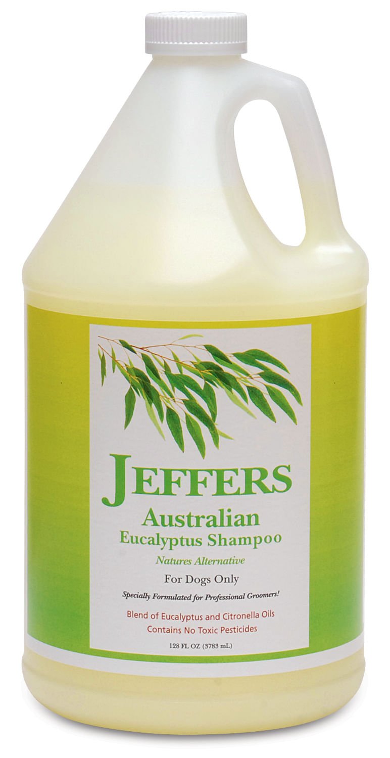 Eucalyptus All-Natural Dog Shampoo - Repelling Fleas, Ticks, Flies & Mosquitos
