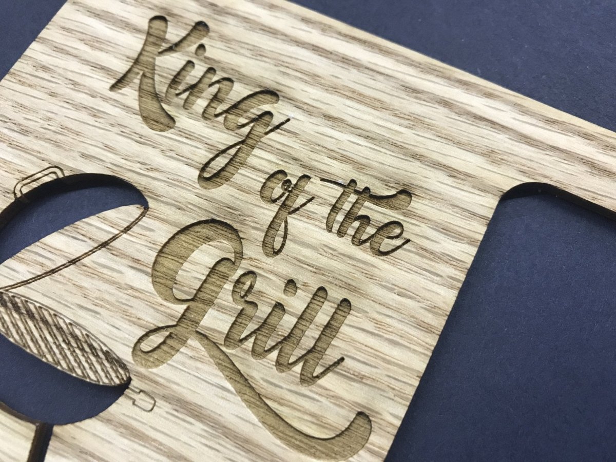 King of The Grill Picture Frame