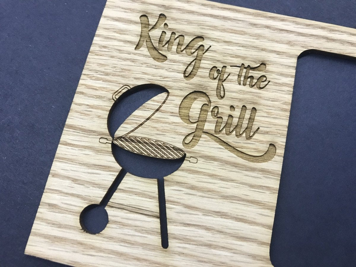 King of The Grill Picture Frame