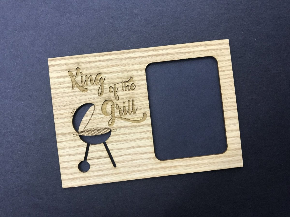 King of The Grill Picture Frame