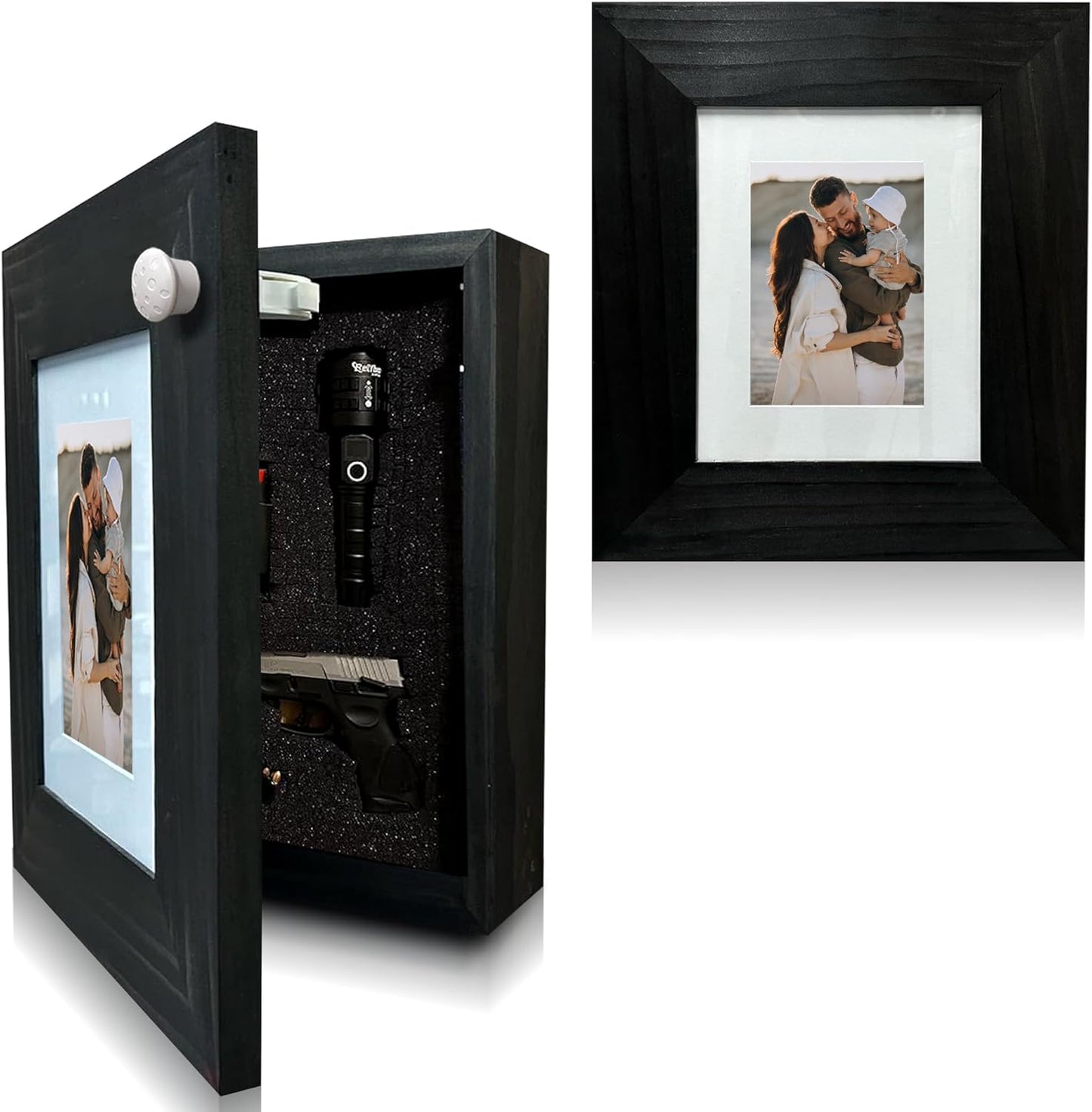 Hidden Gun/Valuables Safe Picture Frame