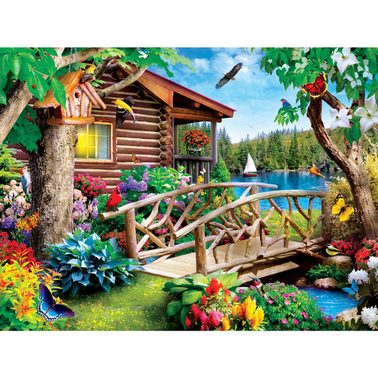 Memory Lane - Cabin Crossing 300 Piece EZ Grip Puzzle