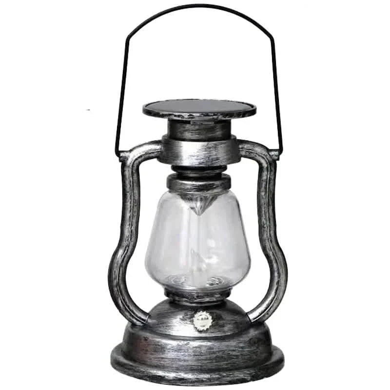 Retro Kerosene Lamp LED Horse Lantern Outdoor