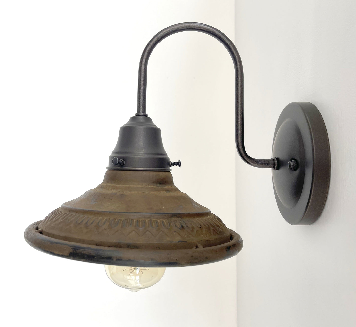 Rustic Wall Sconce Light Fixture