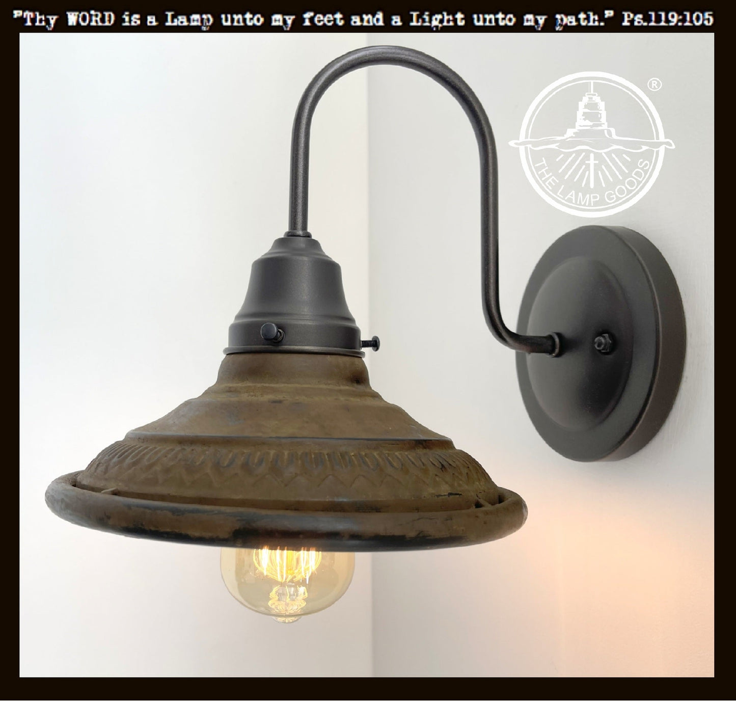 Rustic Wall Sconce Light Fixture