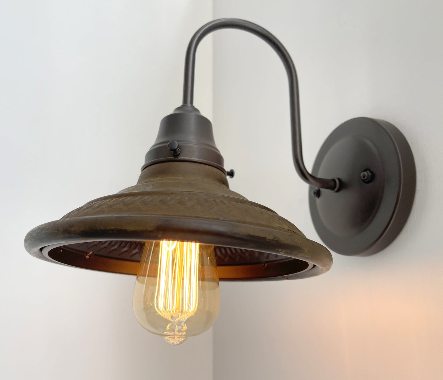 Rustic Wall Sconce Light Fixture