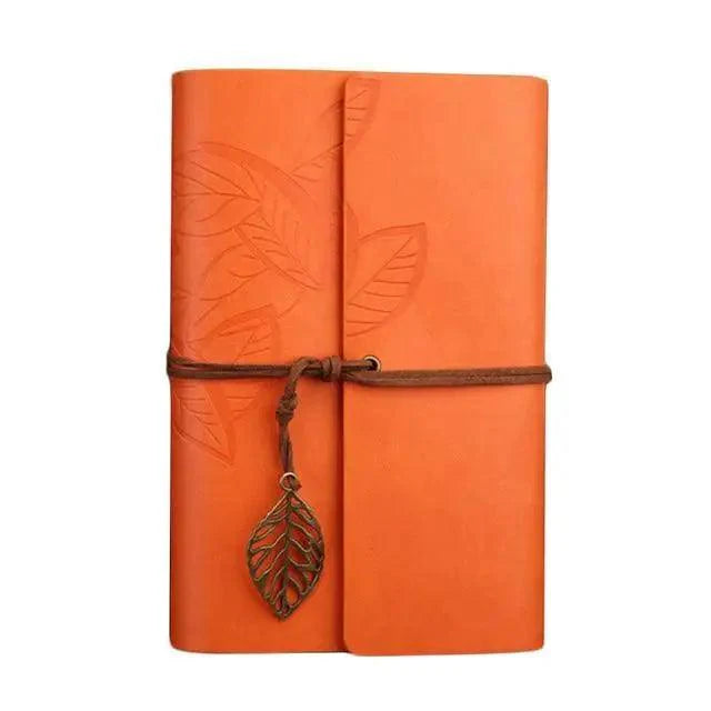 Vintage Leather Diary Notebook Journal