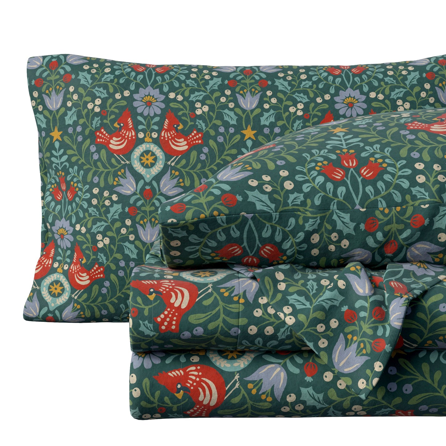 Turkish Cotton Flannel Sheet Set - Elevated Holiday Collection